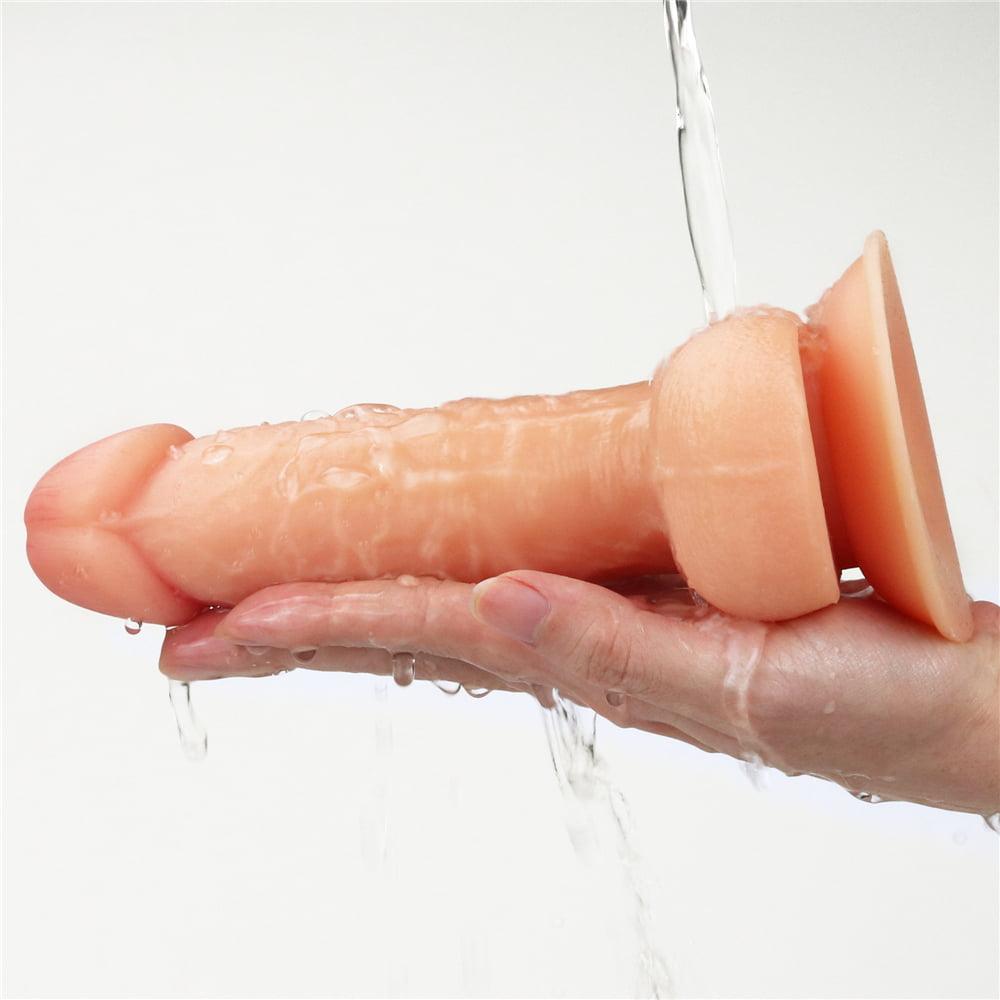 Lovetoy Products The Ultra Soft Dude 7" Dildo