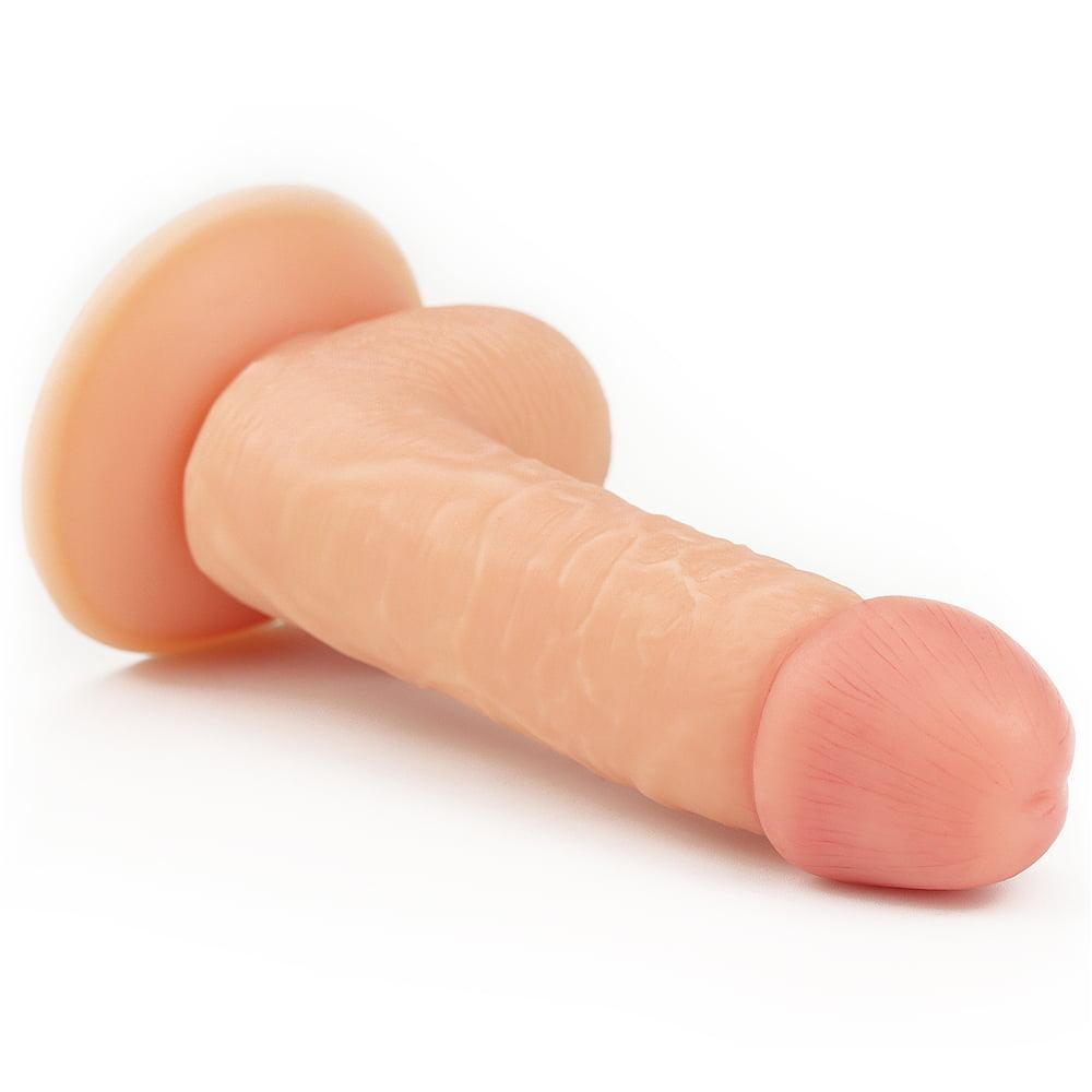 Lovetoy Products The Ultra Soft Dude 7" Dildo