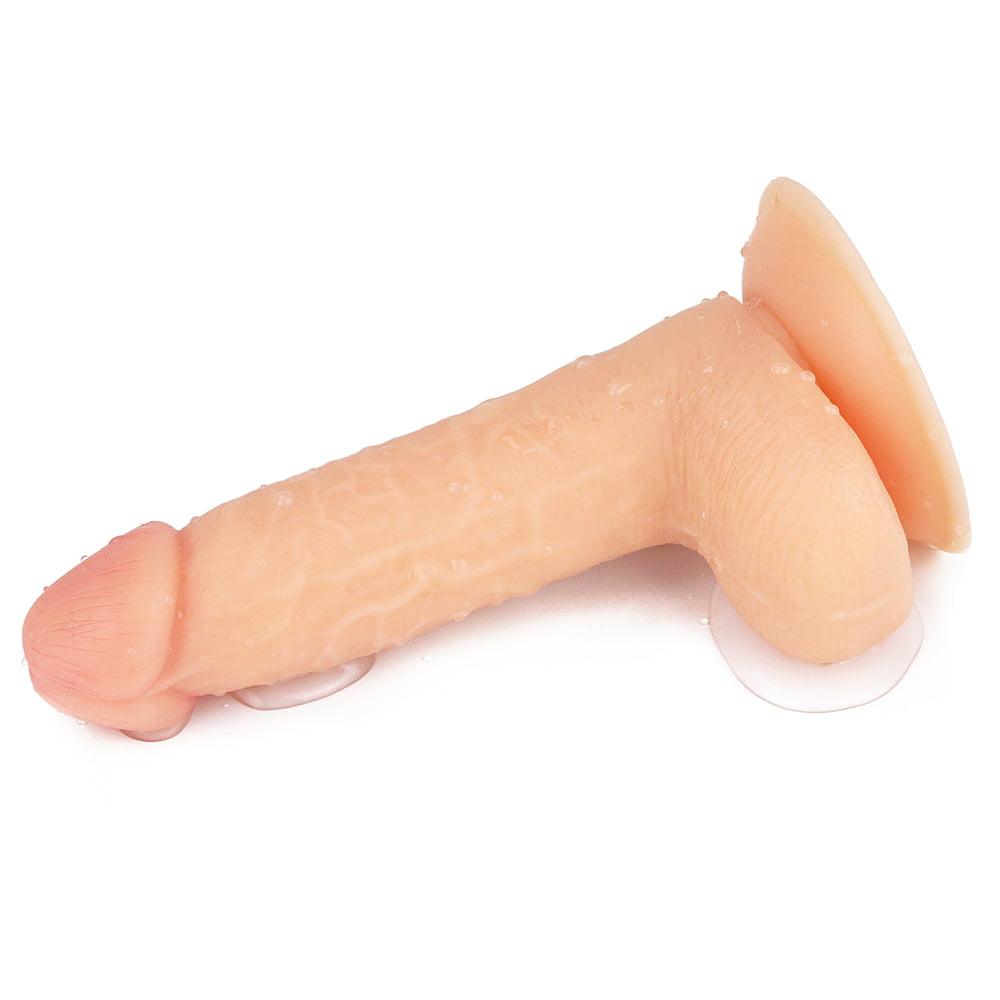 Lovetoy Products The Ultra Soft Dude 7" Dildo