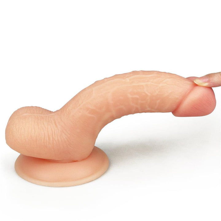Lovetoy Products The Ultra Soft Dude 7" Dildo
