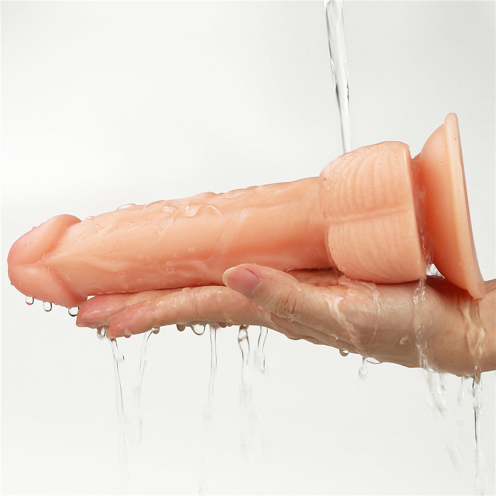 Lovetoy The Ultra Soft Dude 8" Realistic Dildo Suction Cup