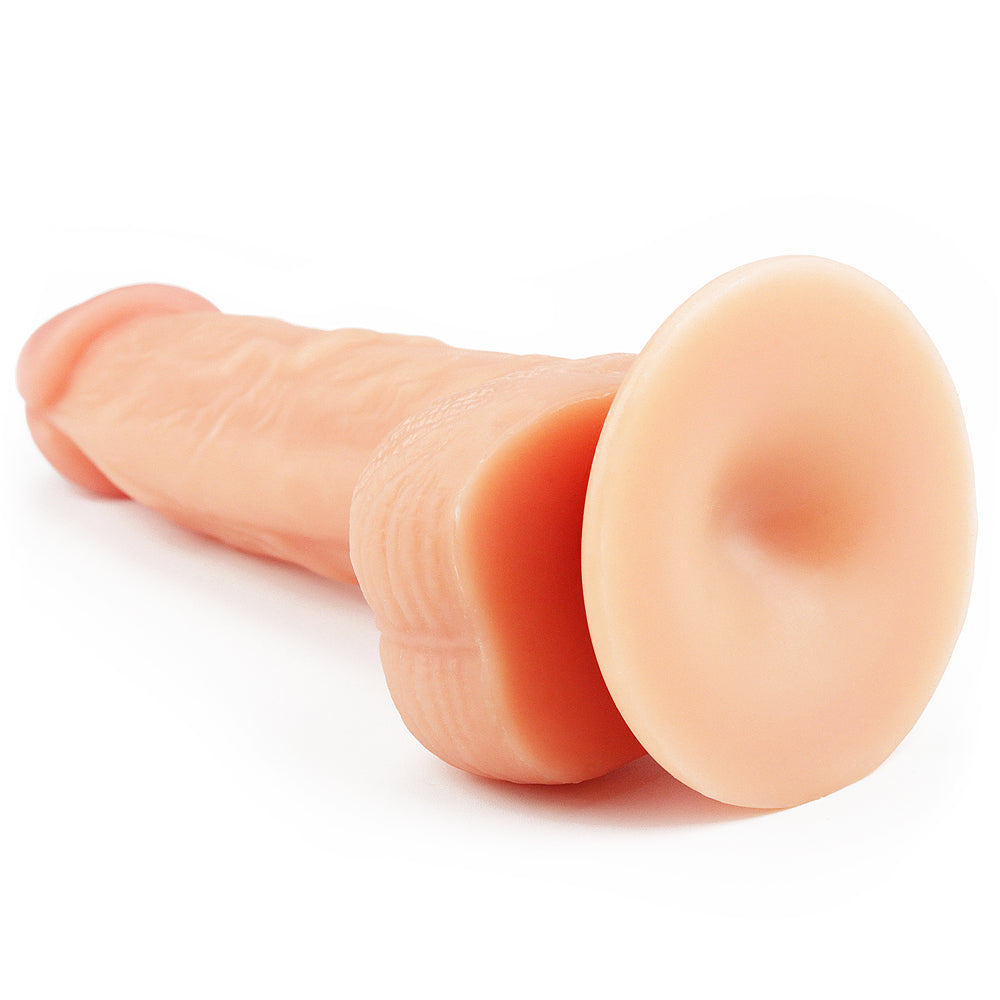 Lovetoy The Ultra Soft Dude 8" Realistic Dildo Suction Cup