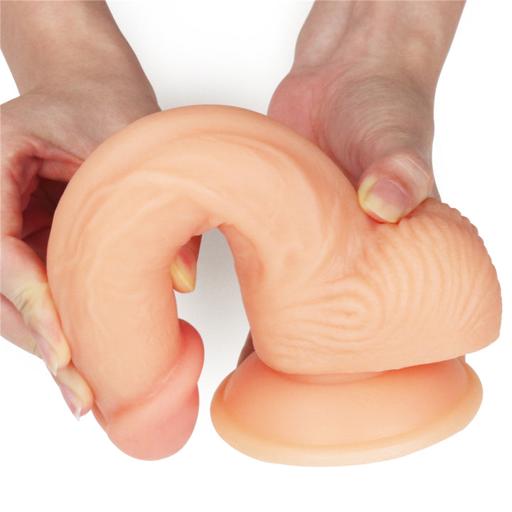 Lovetoy The Ultra Soft Dude 8" Realistic Dildo Suction Cup