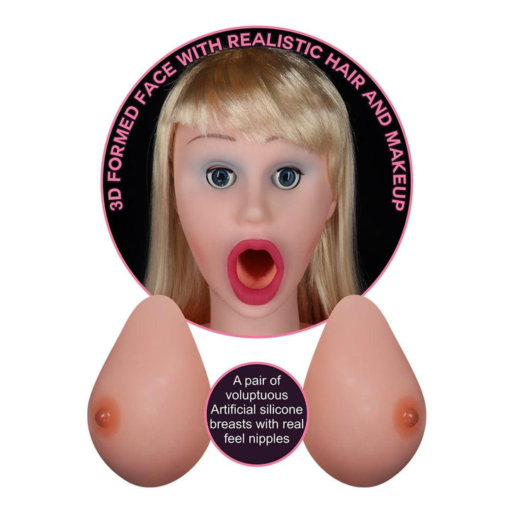 Lovetoy Horny Silicone Boobie Super Love Sex Dolls - Victoria
