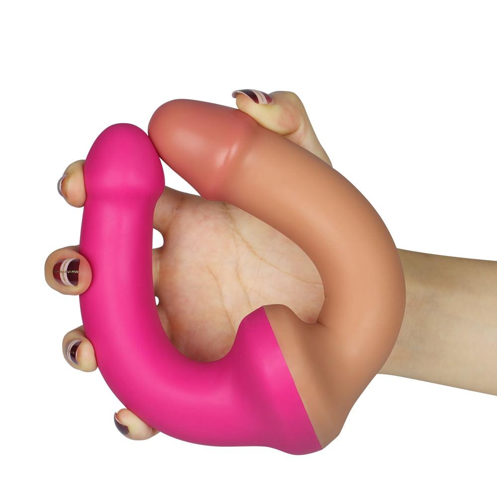 Lovetoy Products Holy Dong 12.5" Double Ended Dildo - Pink/Light
