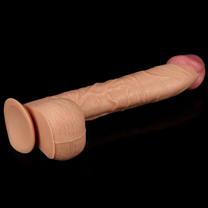 Lovetoy 12" King Sized Extra Thick Realistic Dildo