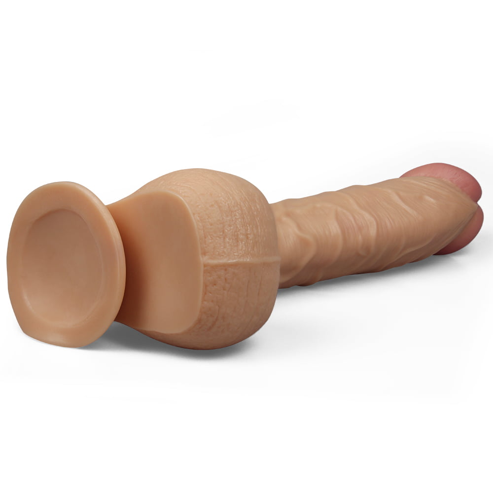 Lovetoy 12" King Sized Extra Thick Realistic Dildo