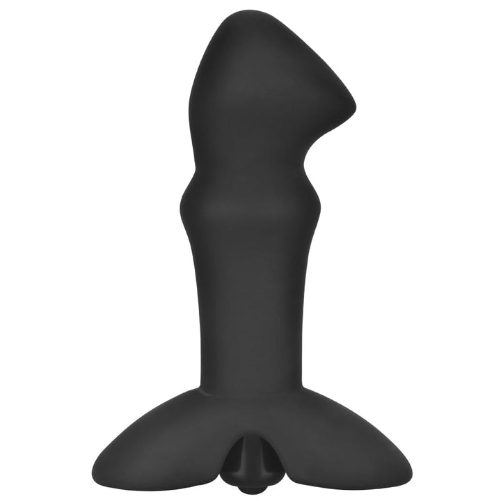 Lovetoy Anal Silicone Vibrating Prostate Stud - Black