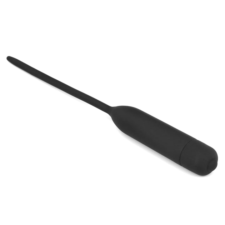 Lovetoy Silicone Vibrating Urethral Dilator - Black