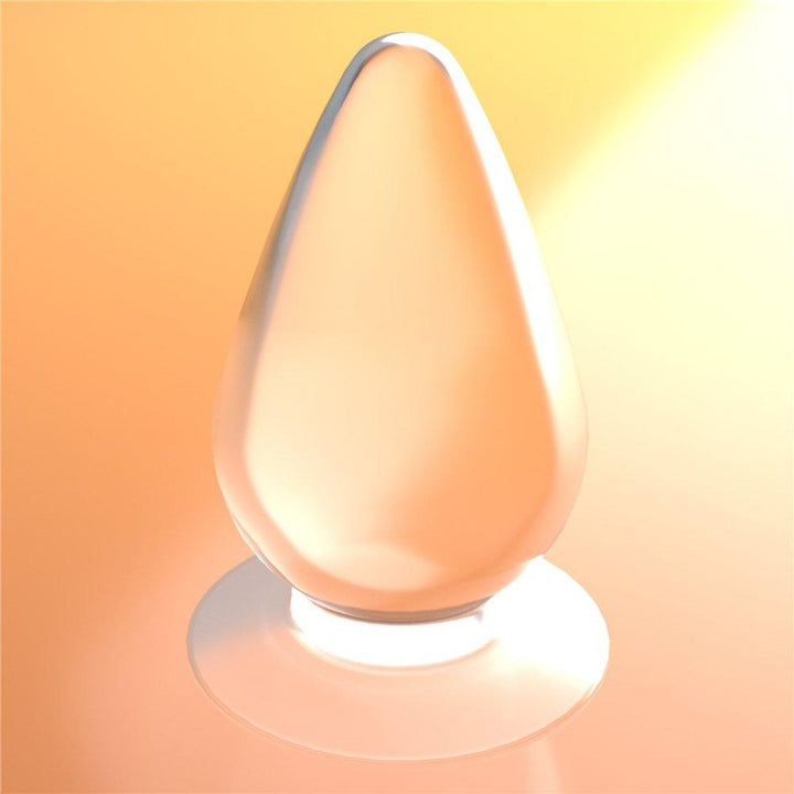Lovetoy Products Flawless Clear 4.5" Butt Plug - Clear