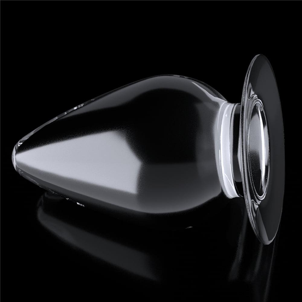 Lovetoy Products Flawless Clear 4.5" Butt Plug - Clear