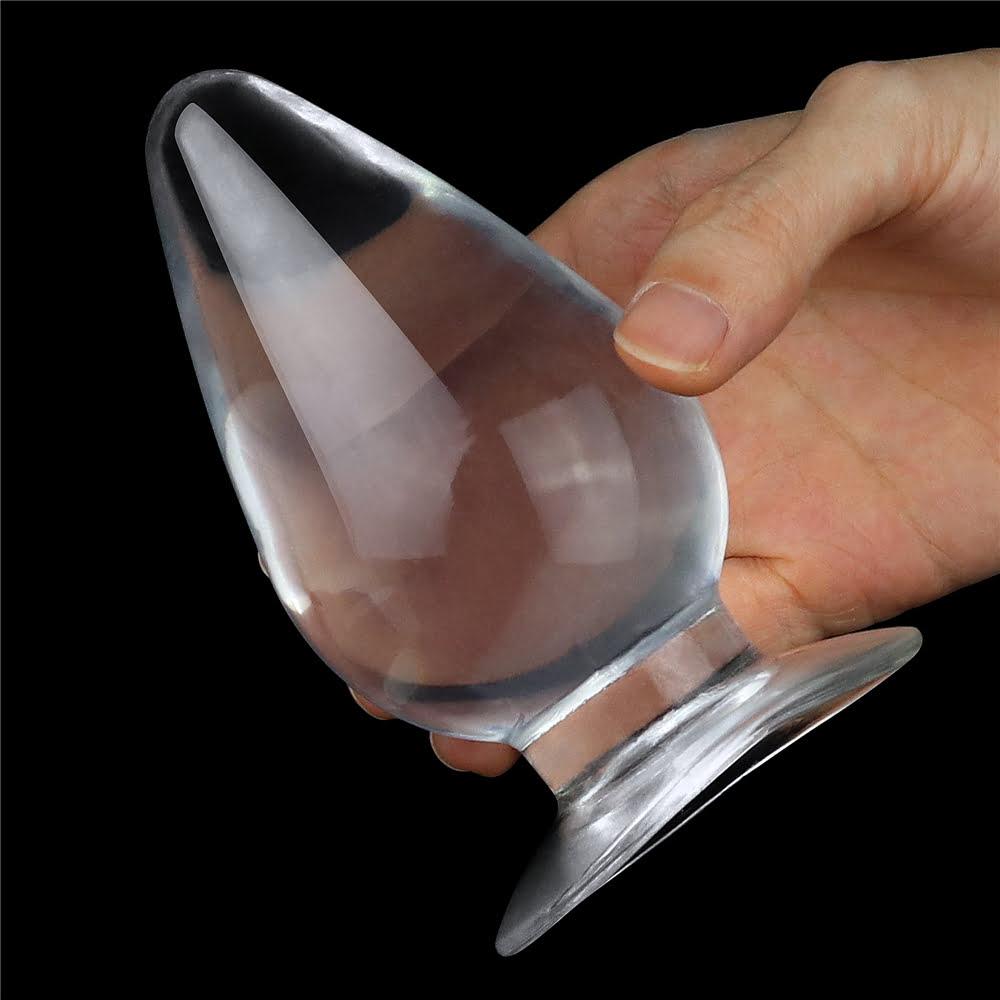 Lovetoy Products Flawless Clear 4.5" Butt Plug - Clear
