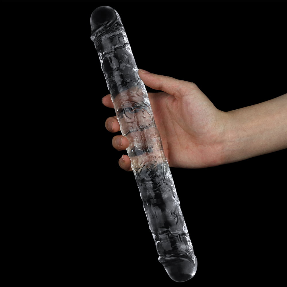 Lovetoy Flawless Clear 12" Double Ended Dildo