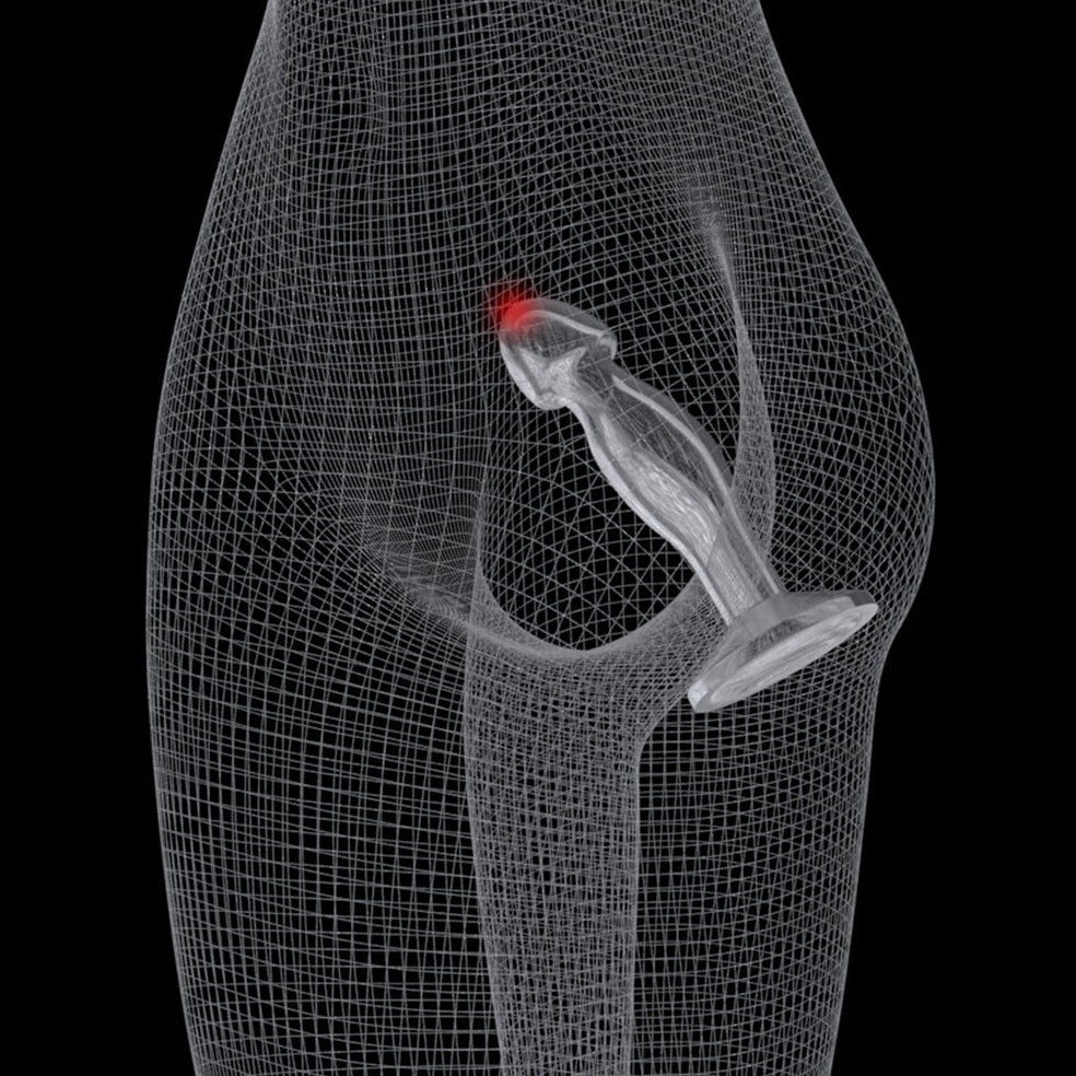 Lovetoy Products Flawless Clear 6.5" Prostate Plug