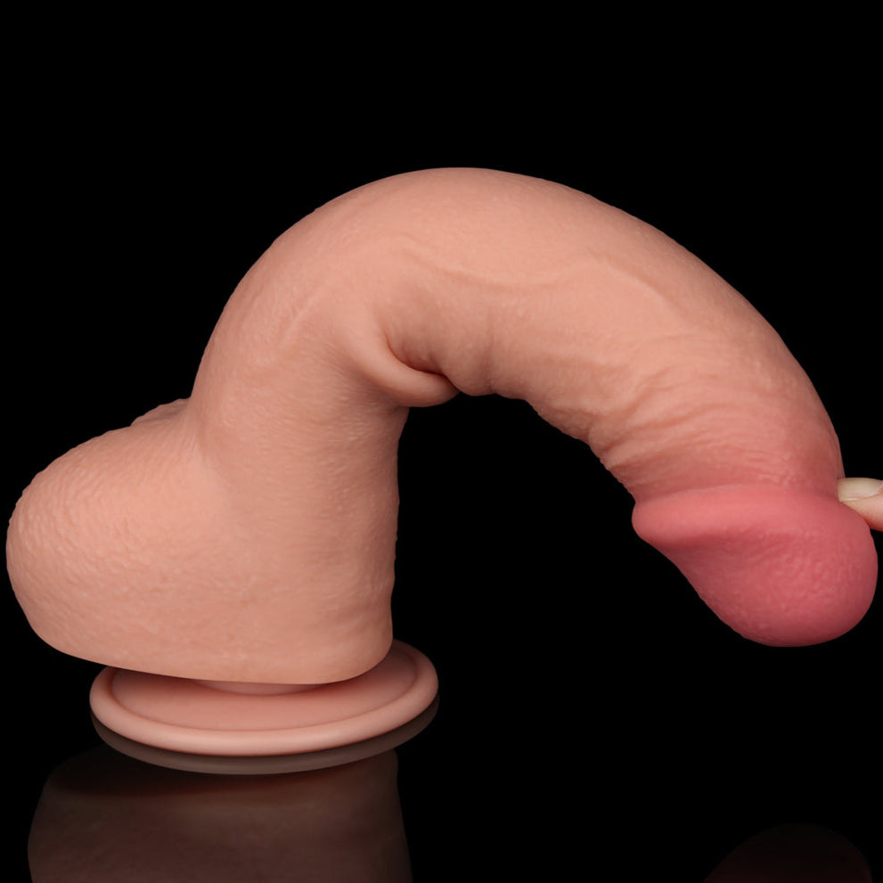 Lovetoy Products Sliding-Skin Dual Layer 9.5" Dong