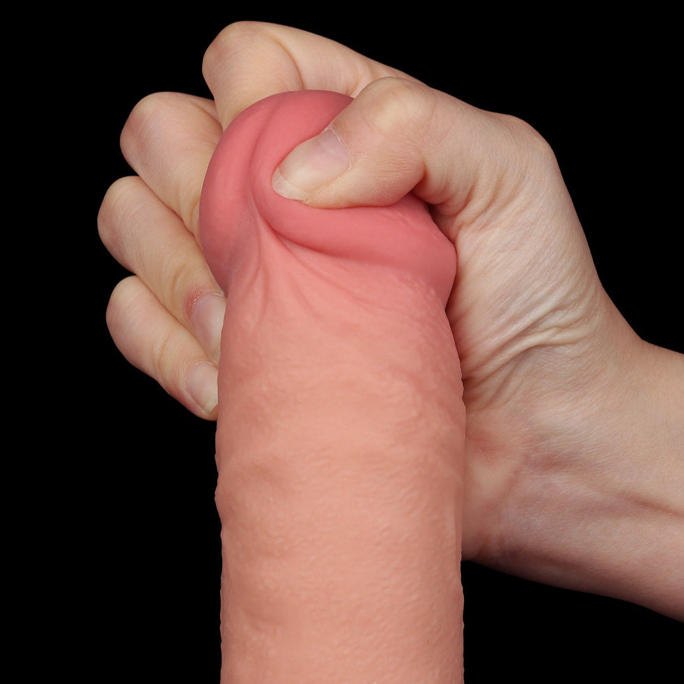 Lovetoy Products Sliding-Skin Dual Layer 9.5" Dong