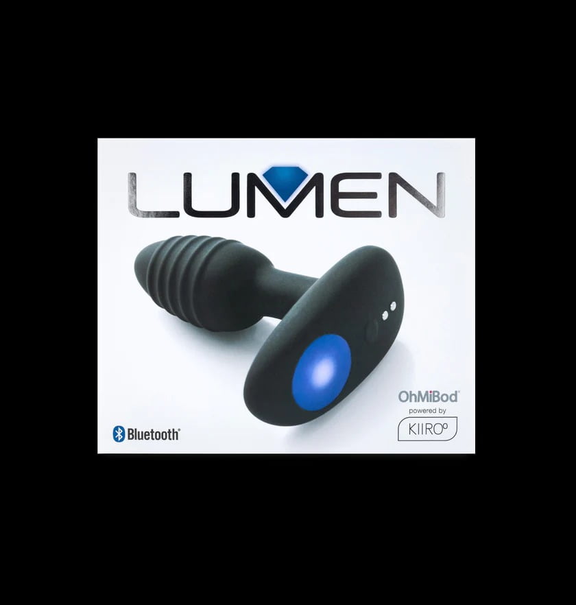 Kiiroo OhMiBod Lumen Interactive Vibrating Butt Plug