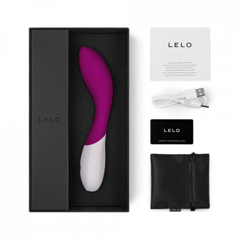 Lelo MONA Wave G-Spot Vibrator - Deep Rose