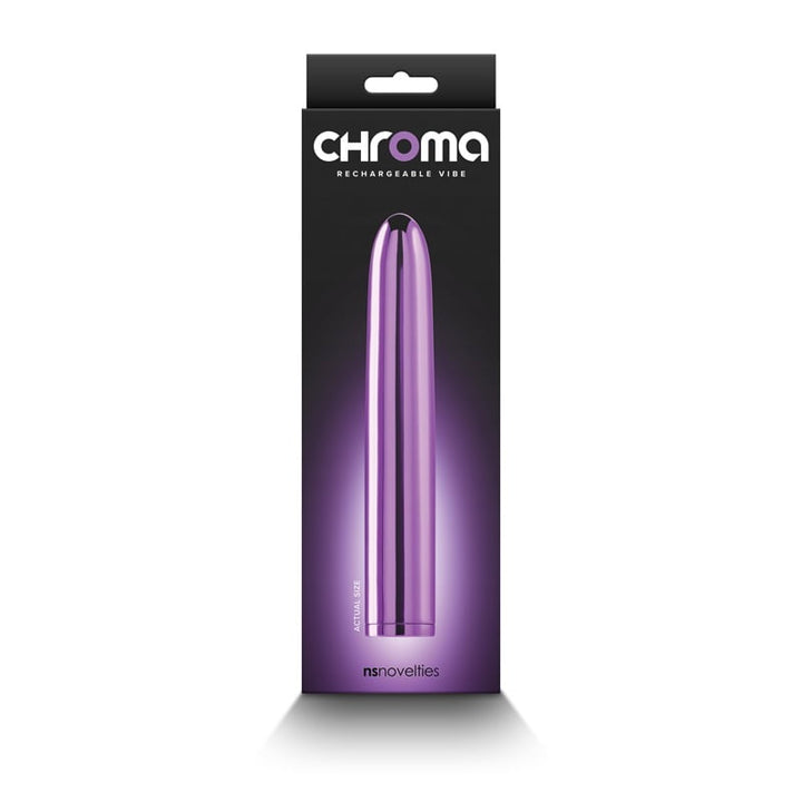 NS Novelties Chroma 7'' Rechargeable Vibe - Purple