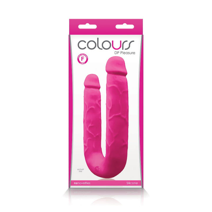 NS Novelties Colours DP Pleasures Double Dong - Pink