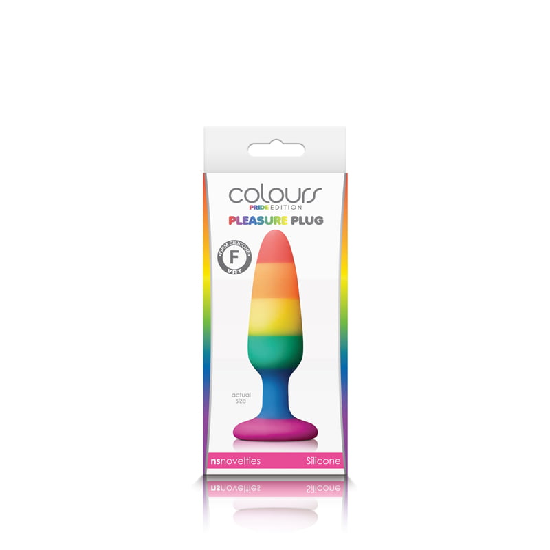 NS Novelties Colours Rainbow Pride Edition Pleasure Plug - Small