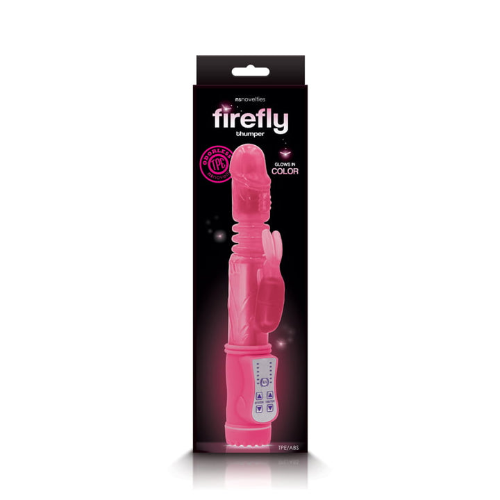 Firefly Thumper Glow Thrusting Rabbit Vibrator