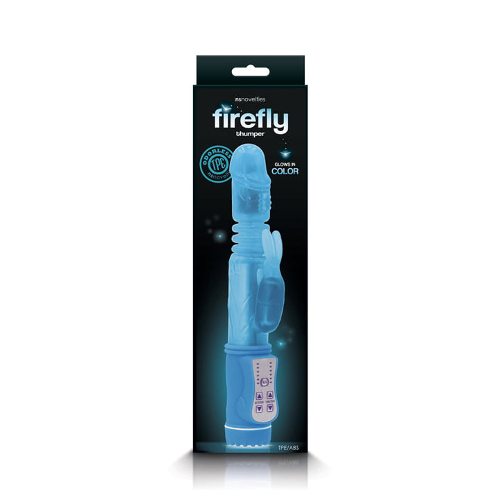 Firefly Thumper Glow Thrusting Rabbit Vibrator