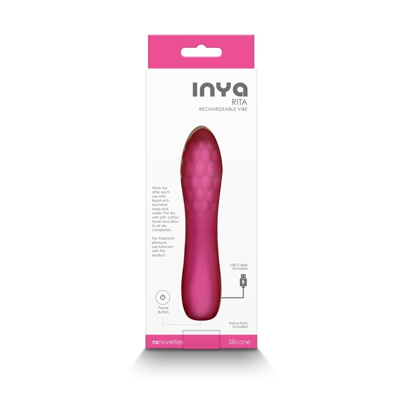 NS Novelties INYA Rita Rechargeable Vibe - Pink