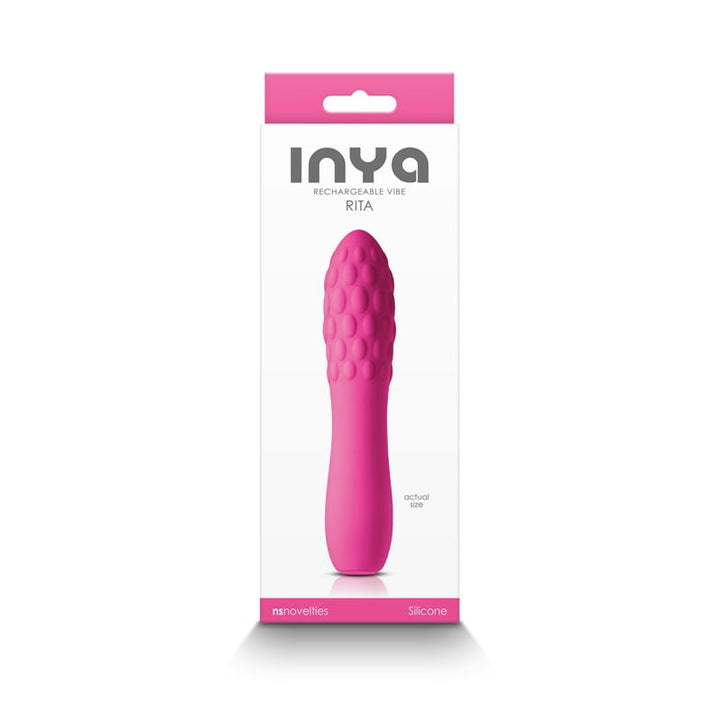 NS Novelties INYA Rita Rechargeable Vibe - Pink