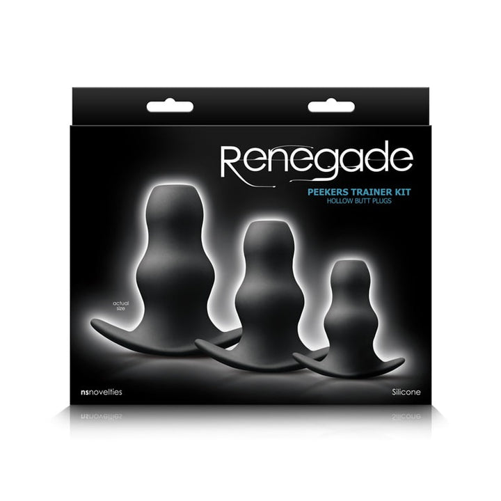 NS Novelties Renegade Peekers Trainer Kit Hollow Butt Plugs