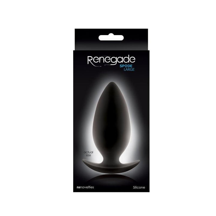 NS Novelties Renegade Spade Large Anal Plug