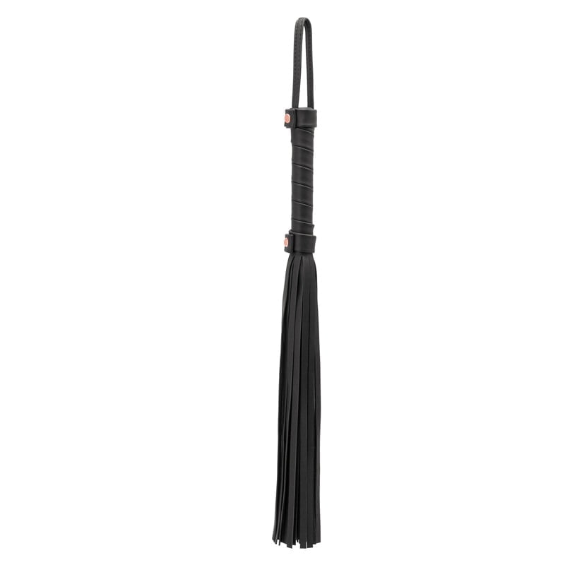 NS Novelties Bondage Couture Flogger - Black