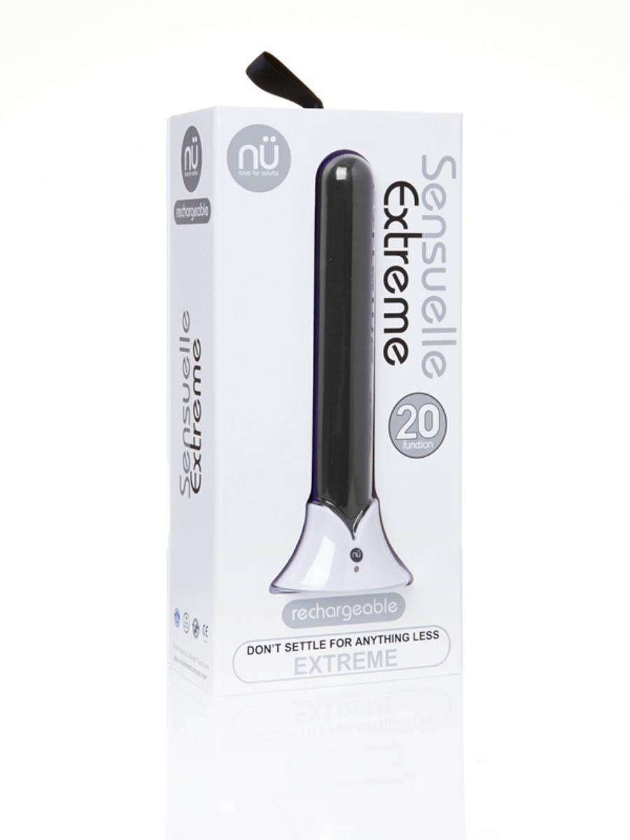 Nu Sensuelle Extreme Rechargeable Bullet Vibrator - Black