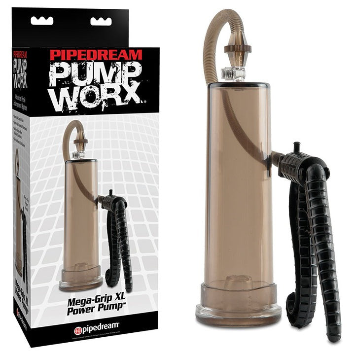 Pipedream Pump Worx Mega Grip XL Power Pump - Smokey