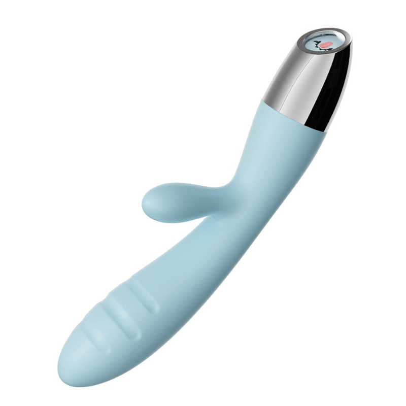 WowYes  Only V2 G Spot Rechargeable Rabbit Vibrator - Pastel Blue