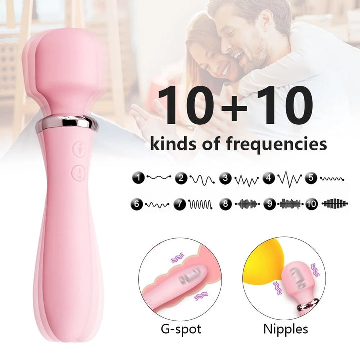 Lilo Rechargeable Double Ended Massaging Vibrator