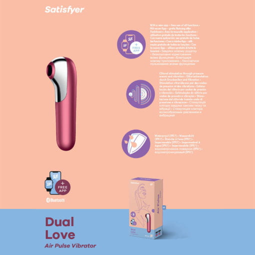 Satisfyer Dual Love App Contolled Clitoral Stimulator