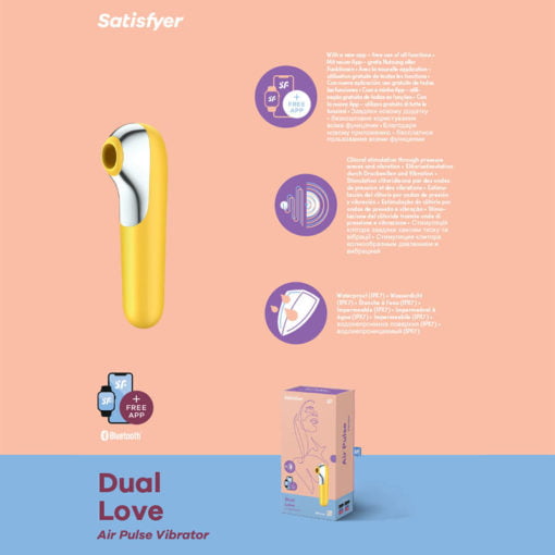 Satisfyer Dual Love App Contolled Clitoral Stimulator