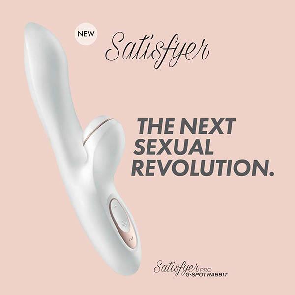 Satisfyer Pro+ G-Spot Rabbit Vibrator with Clitoral Suction