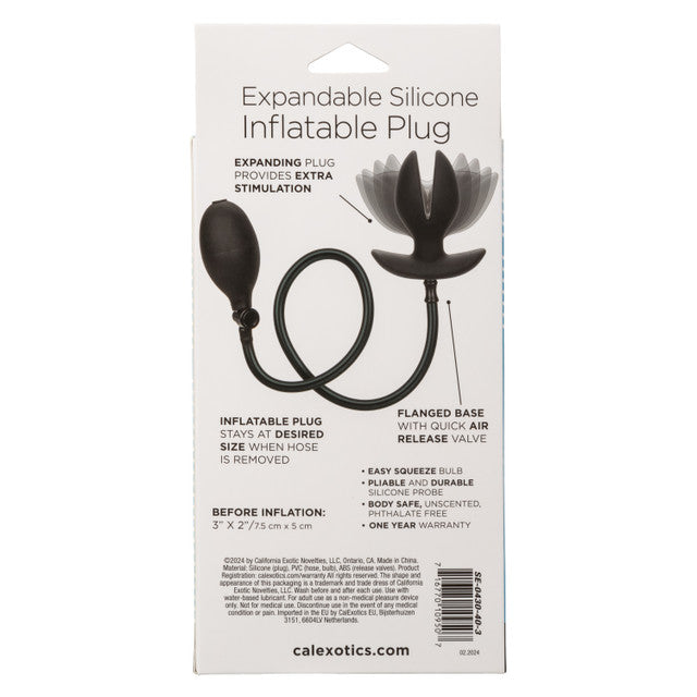 CalExotics Expandable Silicone Inflatable Plug - Inflatable Butt Plug - Australia - Sexy Devil