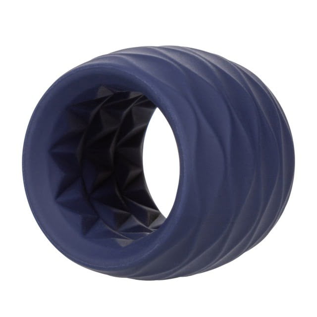 CalExotics Viceroy Reverse Endurance Cock Ring - Blue