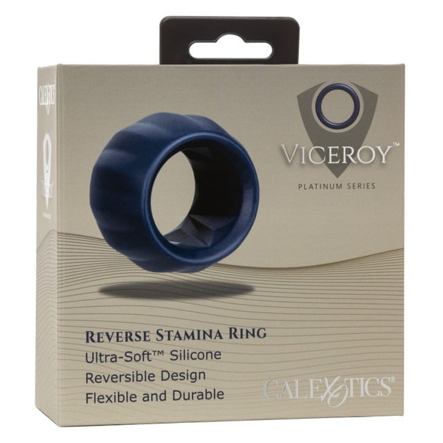 CalExotics Viceroy Reverse Stamina Ring - Blue