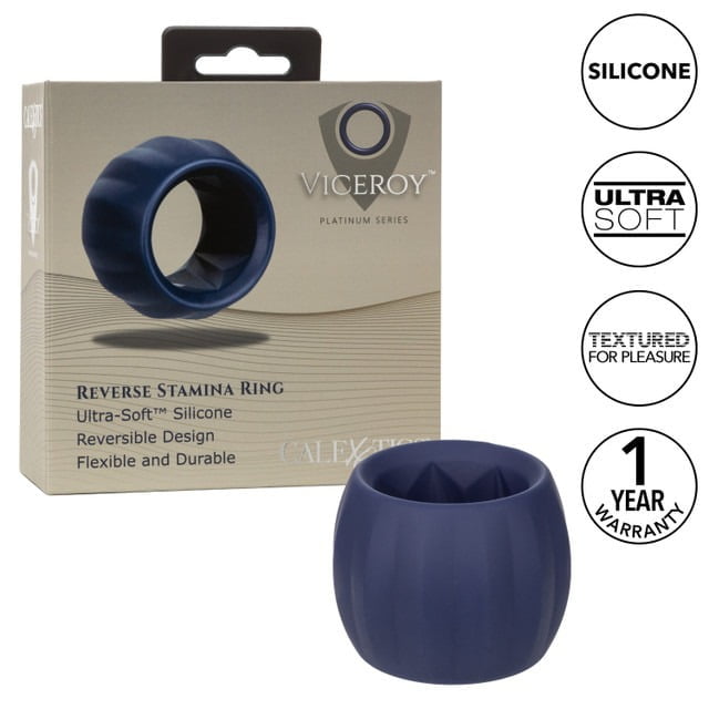 CalExotics Viceroy Reverse Stamina Ring - Blue