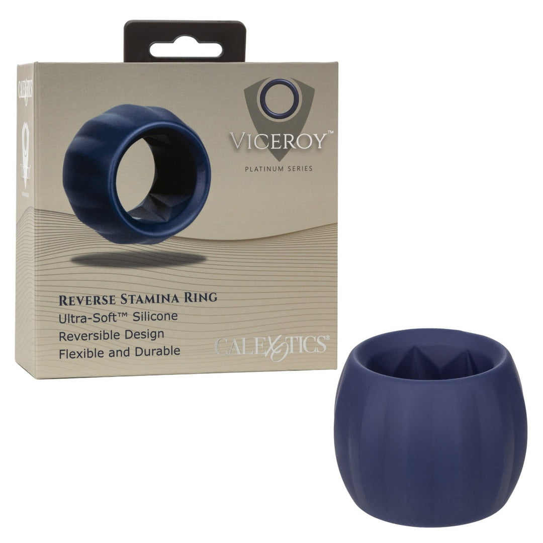 CalExotics Viceroy Reverse Stamina Ring - Blue