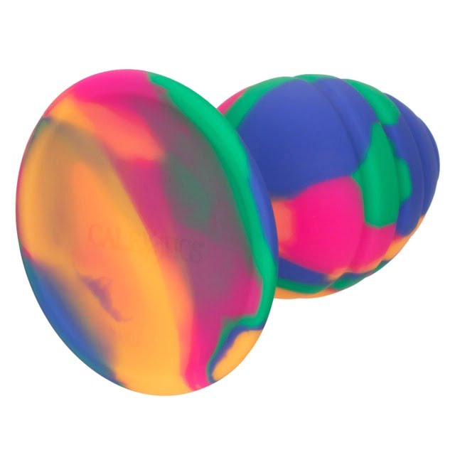 CalExotics Cheeky Swirl Tie -Dye Plug - Medium