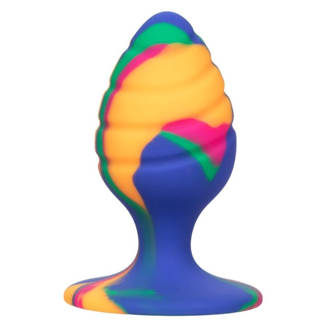 CalExotics Cheeky Swirl Tie -Dye Plug - Medium