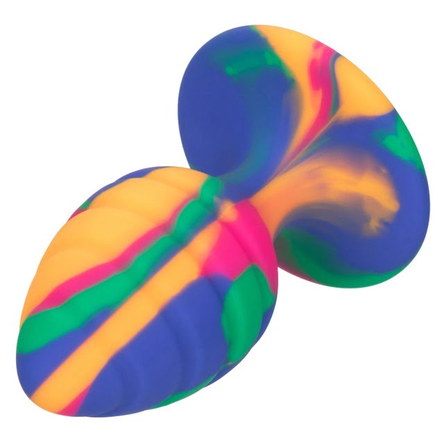 CalExotics Cheeky Swirl Tie -Dye Plug - Medium