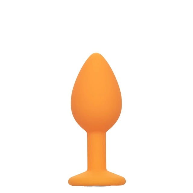 CalExotics Cheeky Gems 3pc Butt Plugs - Orange