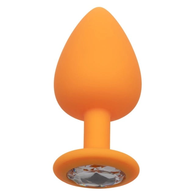 CalExotics Cheeky Gems 3pc Butt Plugs - Orange