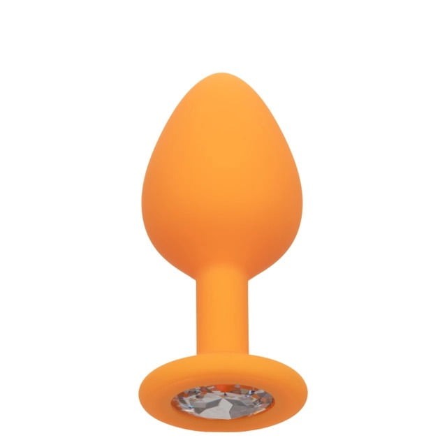 CalExotics Cheeky Gems 3pc Butt Plugs - Orange